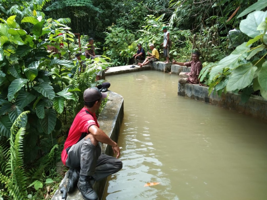 Pemandangan Irigasi Desa Awe Seubal